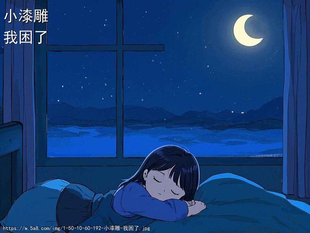 小漆雕我困了搞笑图片