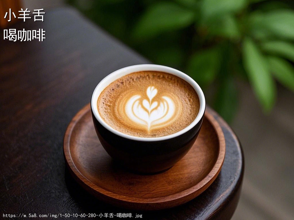 小羊舌喝咖啡搞笑图片