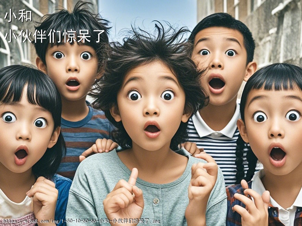 小和小伙伴们惊呆了搞笑图片