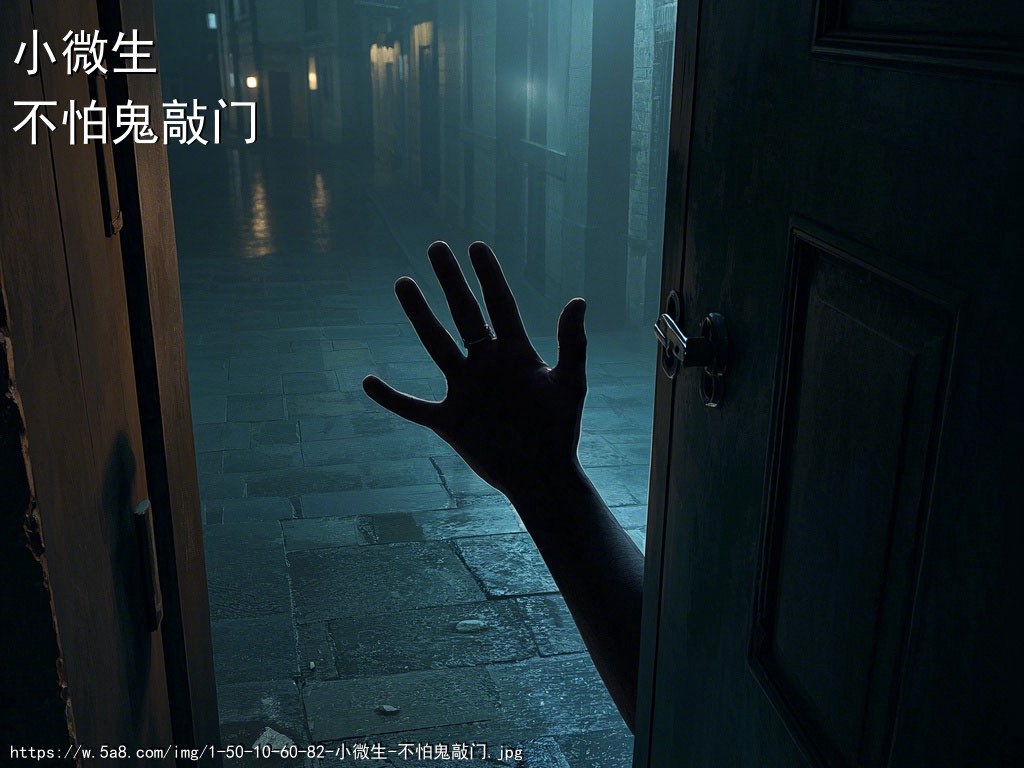 小微生不怕鬼敲门搞笑图片