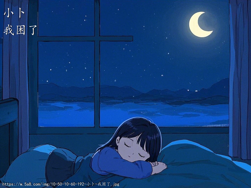 小卜我困了搞笑图片