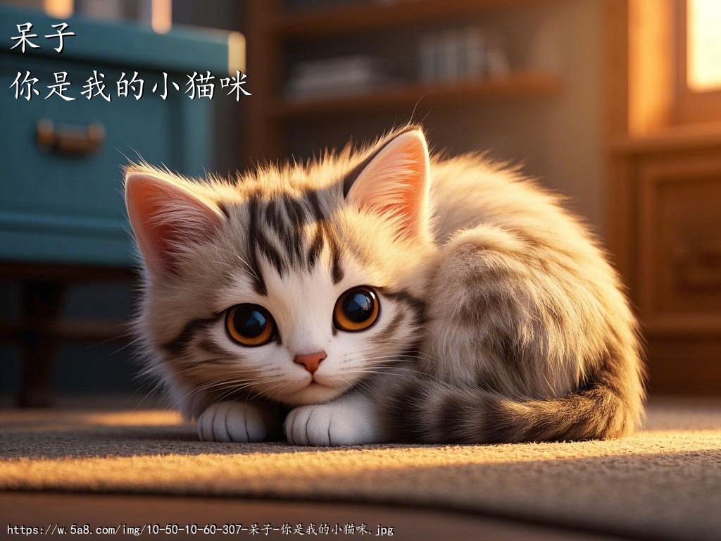 呆子你是我的小猫咪搞笑图片