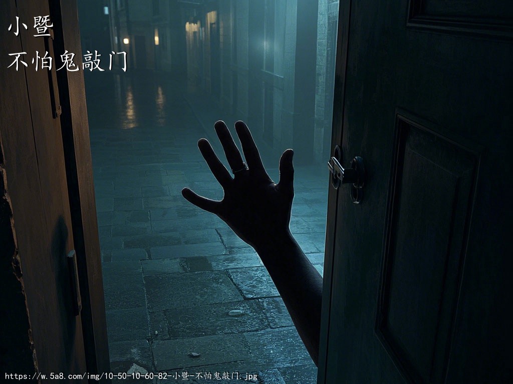 小暨不怕鬼敲门搞笑图片