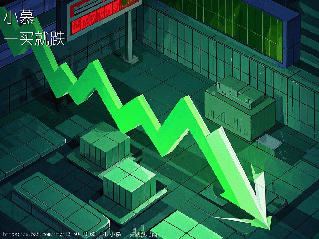 小慕一买就跌搞笑图片