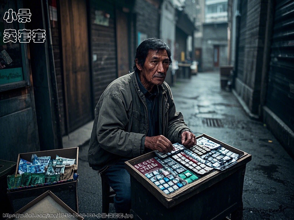 小景卖套套搞笑图片