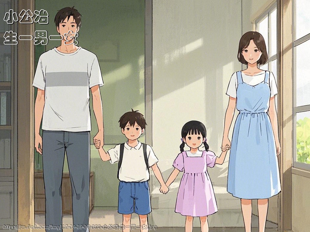 小公冶生一男一女搞笑图片