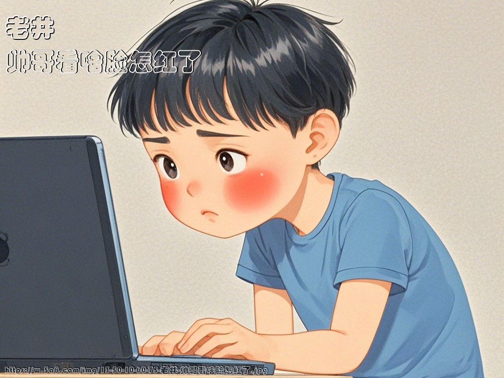 老井帅哥看啥脸怎红了搞笑图片