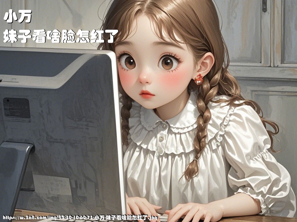 小万妹子看啥脸怎红了搞笑图片