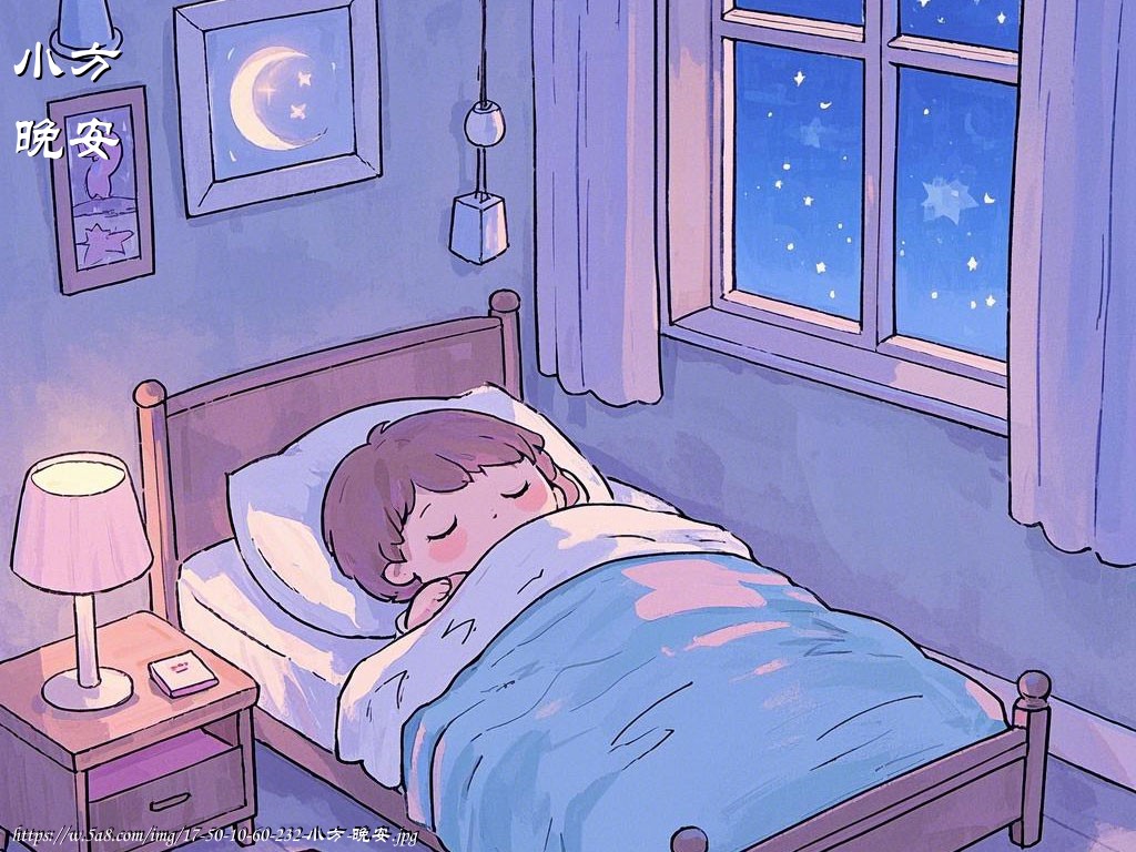 小方晚安搞笑图片