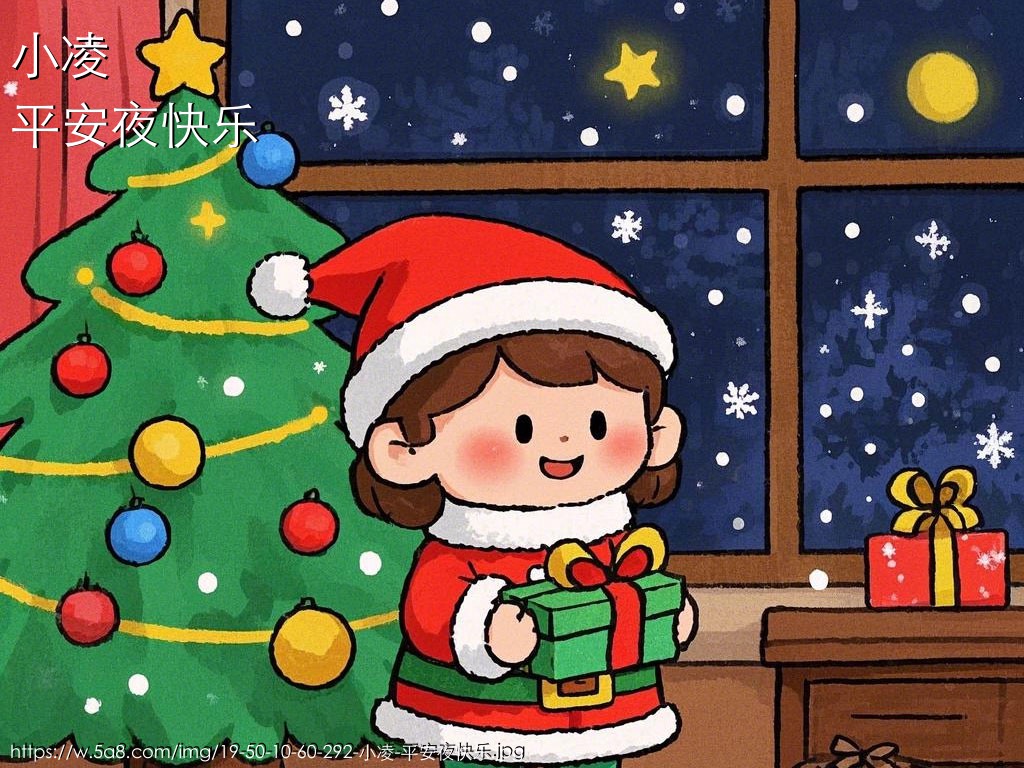 小凌平安夜快乐搞笑图片