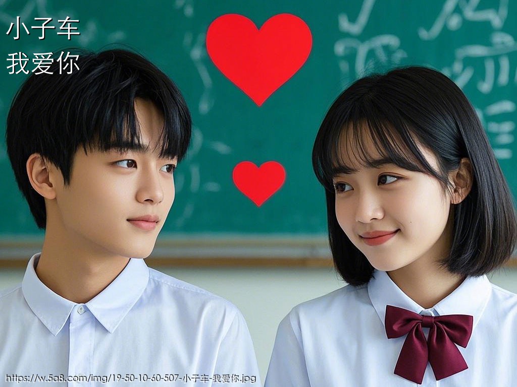 小子车我爱你搞笑图片