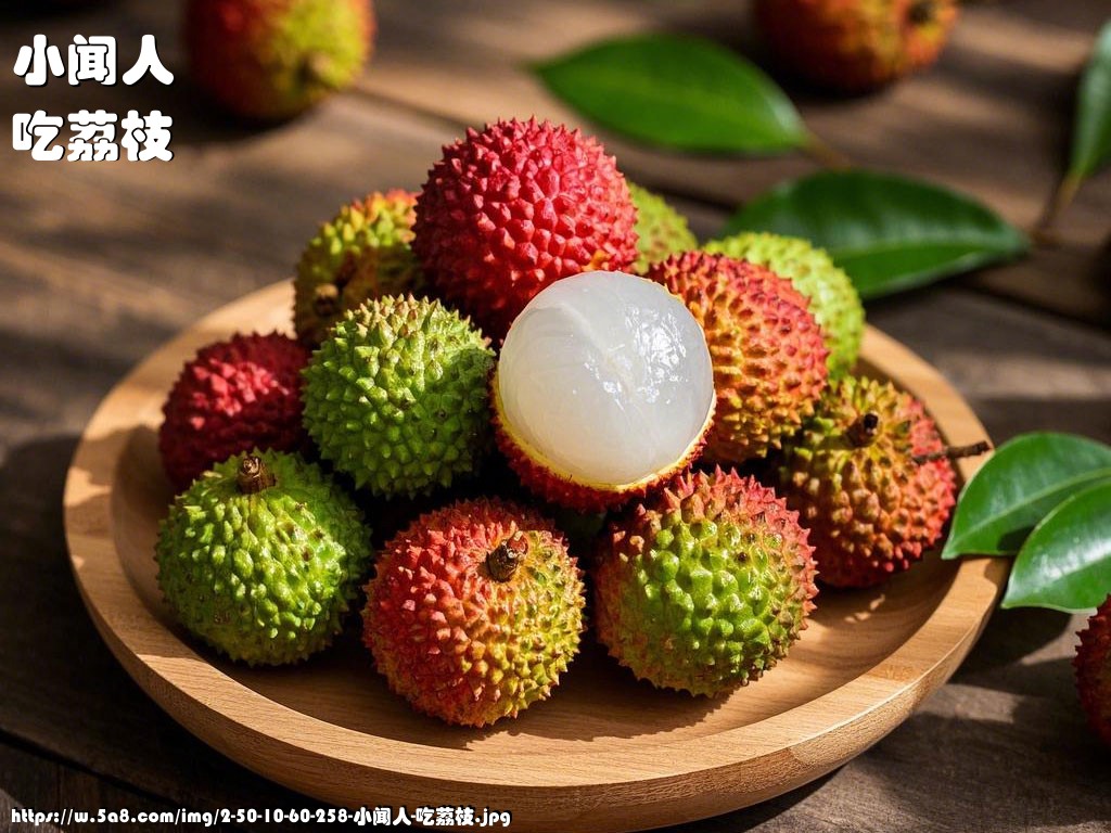 小闻人吃荔枝搞笑图片