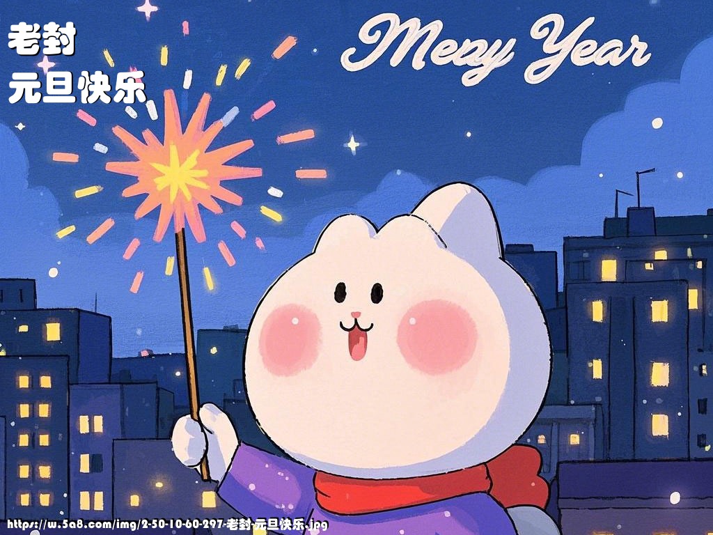 老封元旦快乐搞笑图片