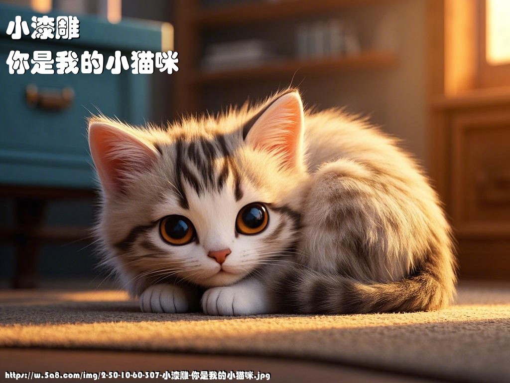 小漆雕你是我的小猫咪搞笑图片