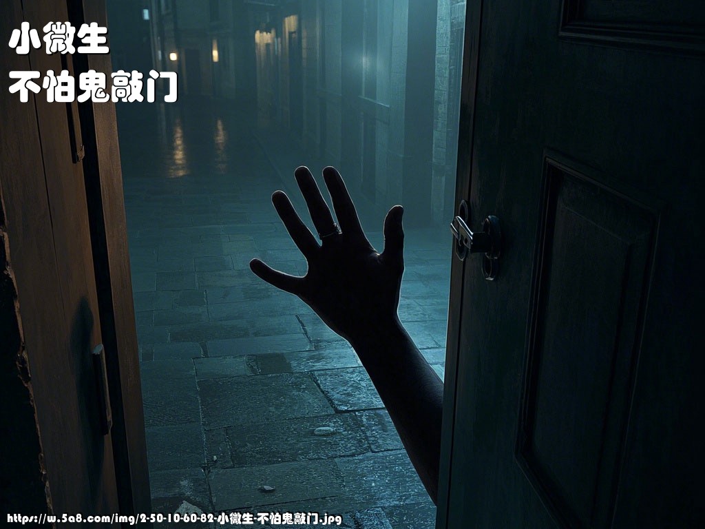 小微生不怕鬼敲门搞笑图片