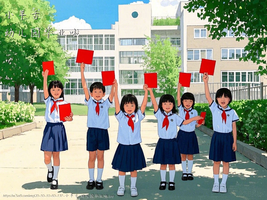 小羊舌幼儿园毕业啦搞笑图片