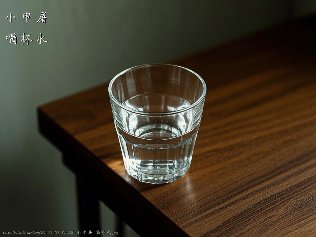 小申屠喝杯水搞笑图片