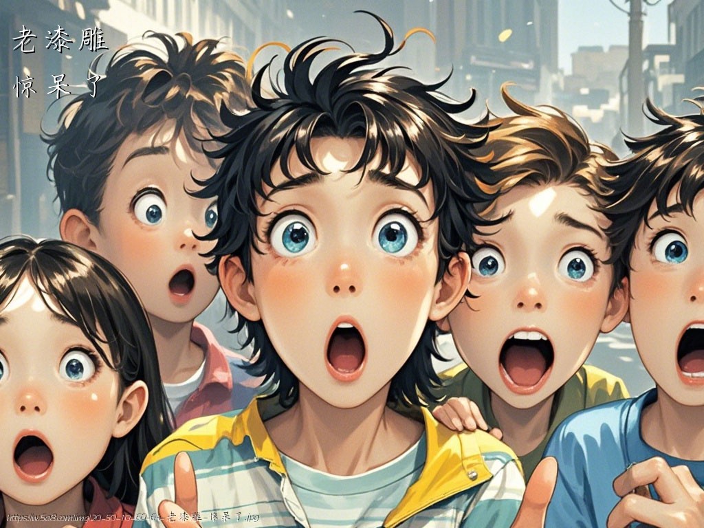 老漆雕惊呆了搞笑图片