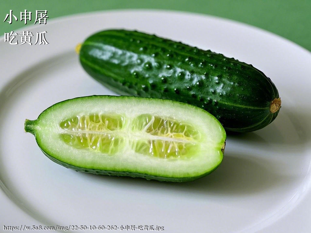 小申屠吃黄瓜搞笑图片