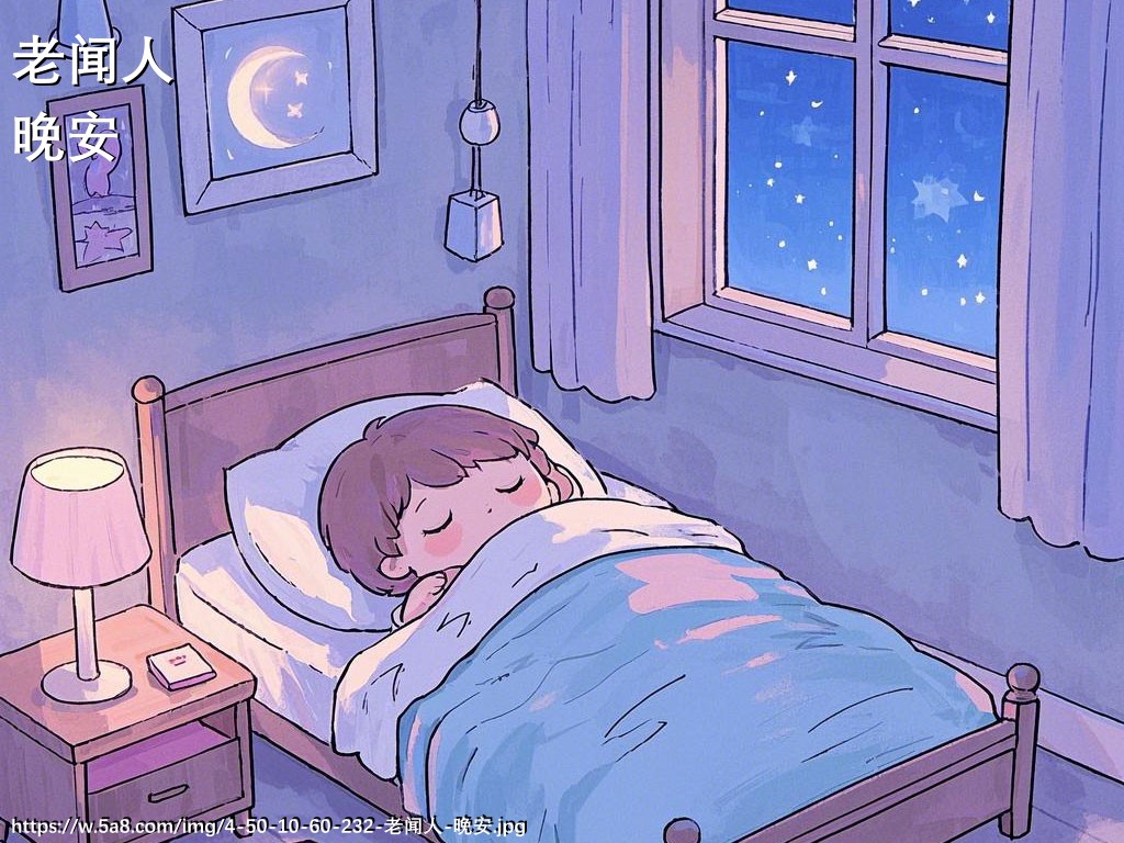 老闻人晚安搞笑图片