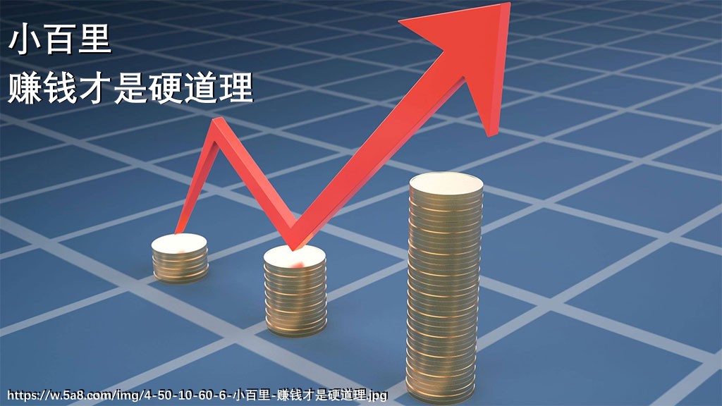 小百里赚钱才是硬道理搞笑图片
