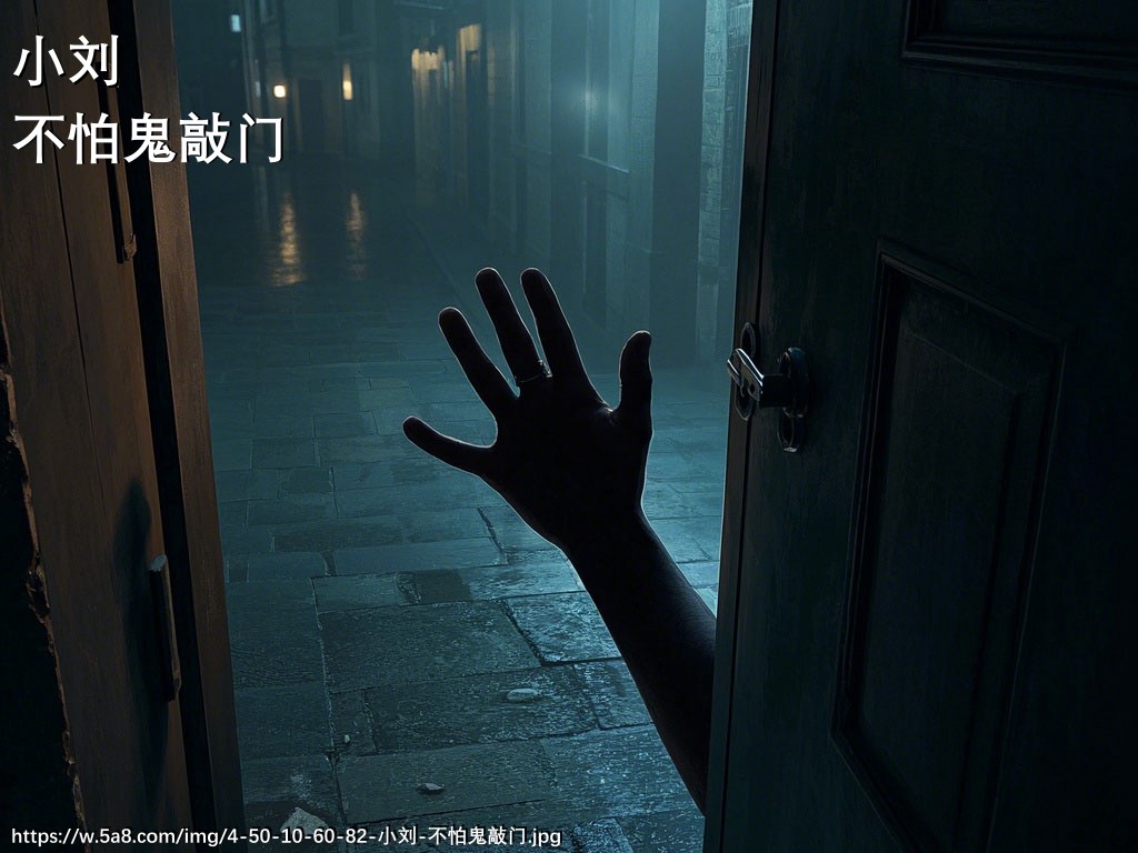 小刘不怕鬼敲门搞笑图片
