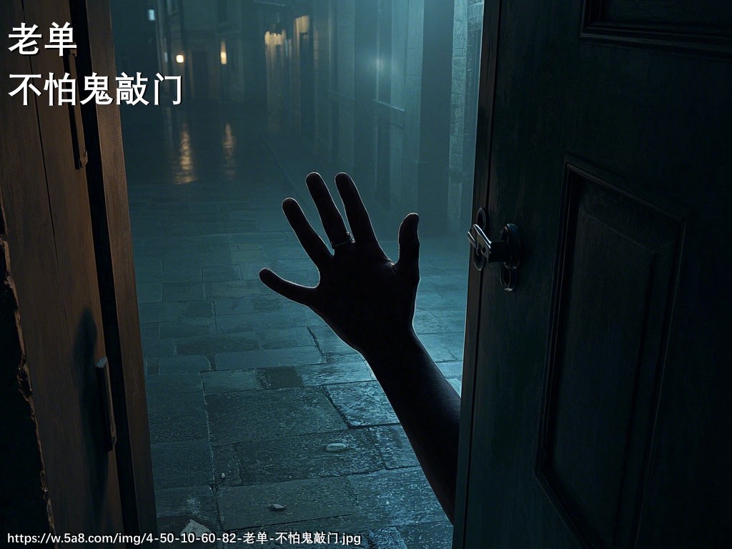 老单不怕鬼敲门搞笑图片