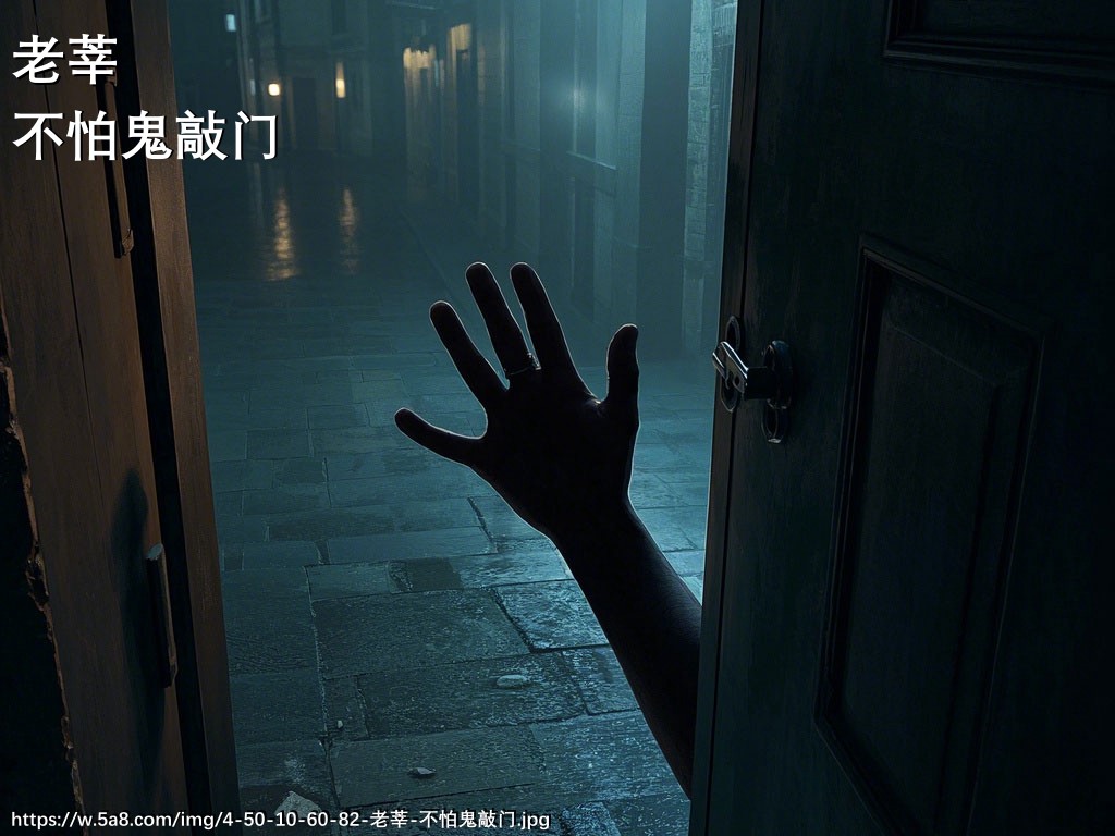 老莘不怕鬼敲门搞笑图片
