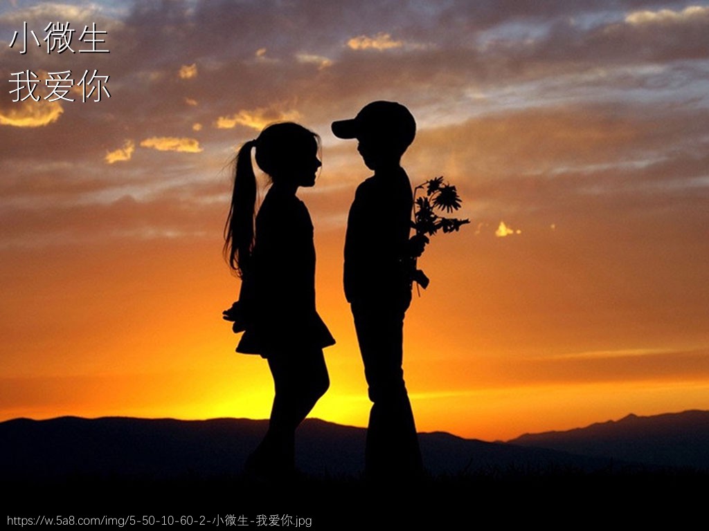 小微生我爱你搞笑图片