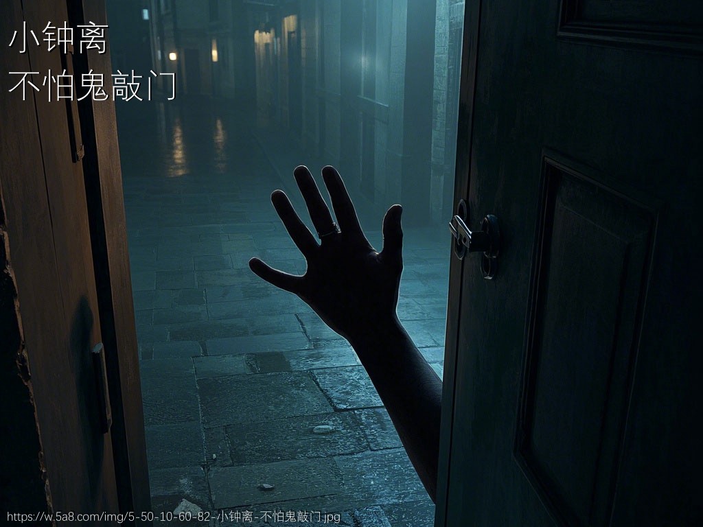 小钟离不怕鬼敲门搞笑图片