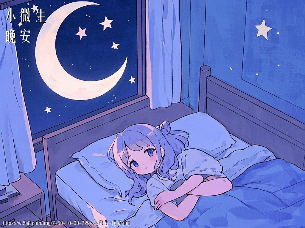 小微生晚安搞笑图片