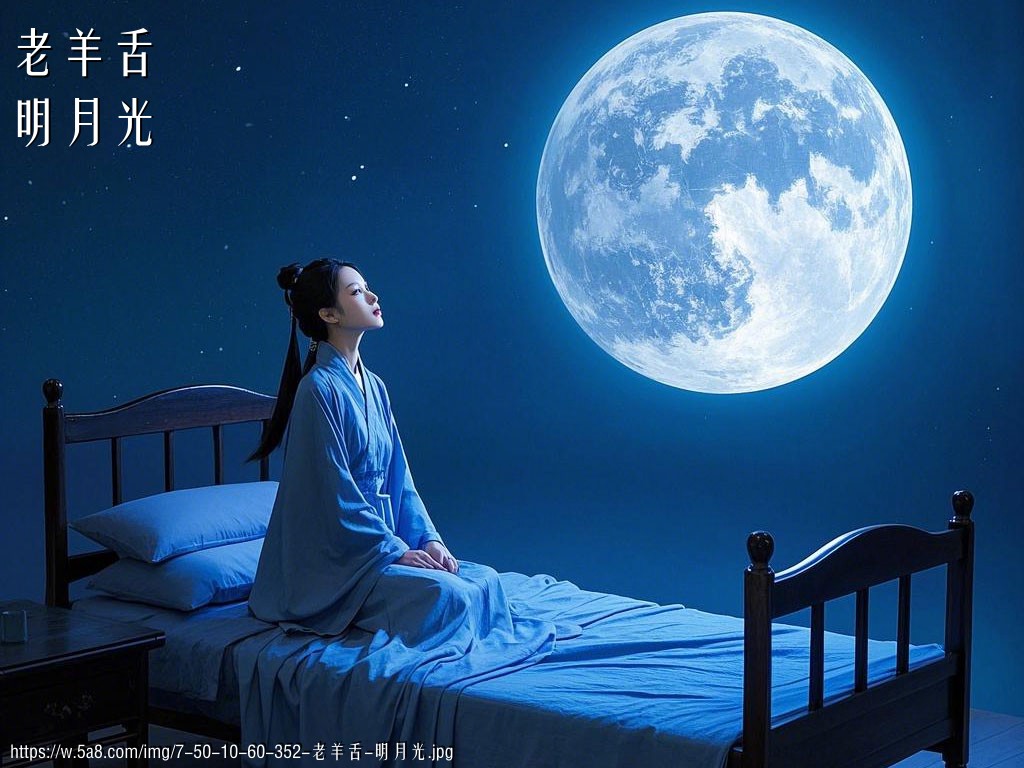 老羊舌明月光搞笑图片
