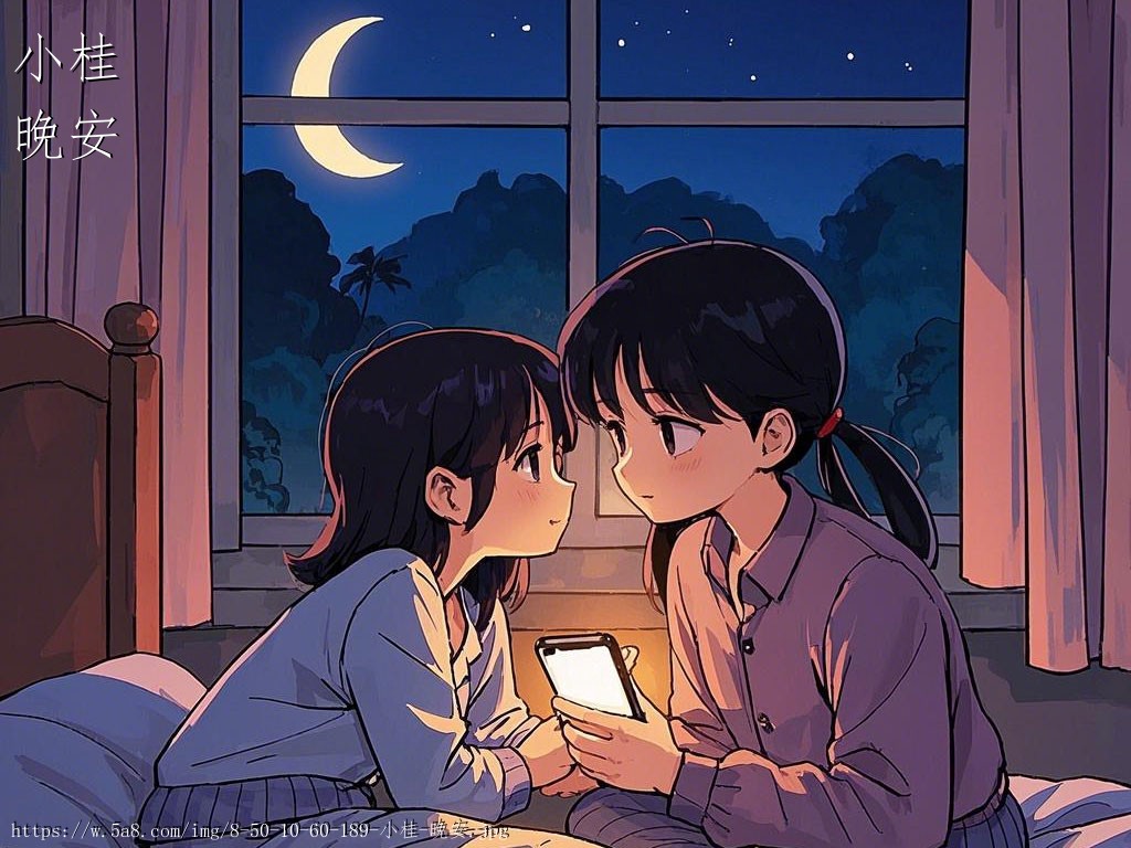 小桂晚安搞笑图片
