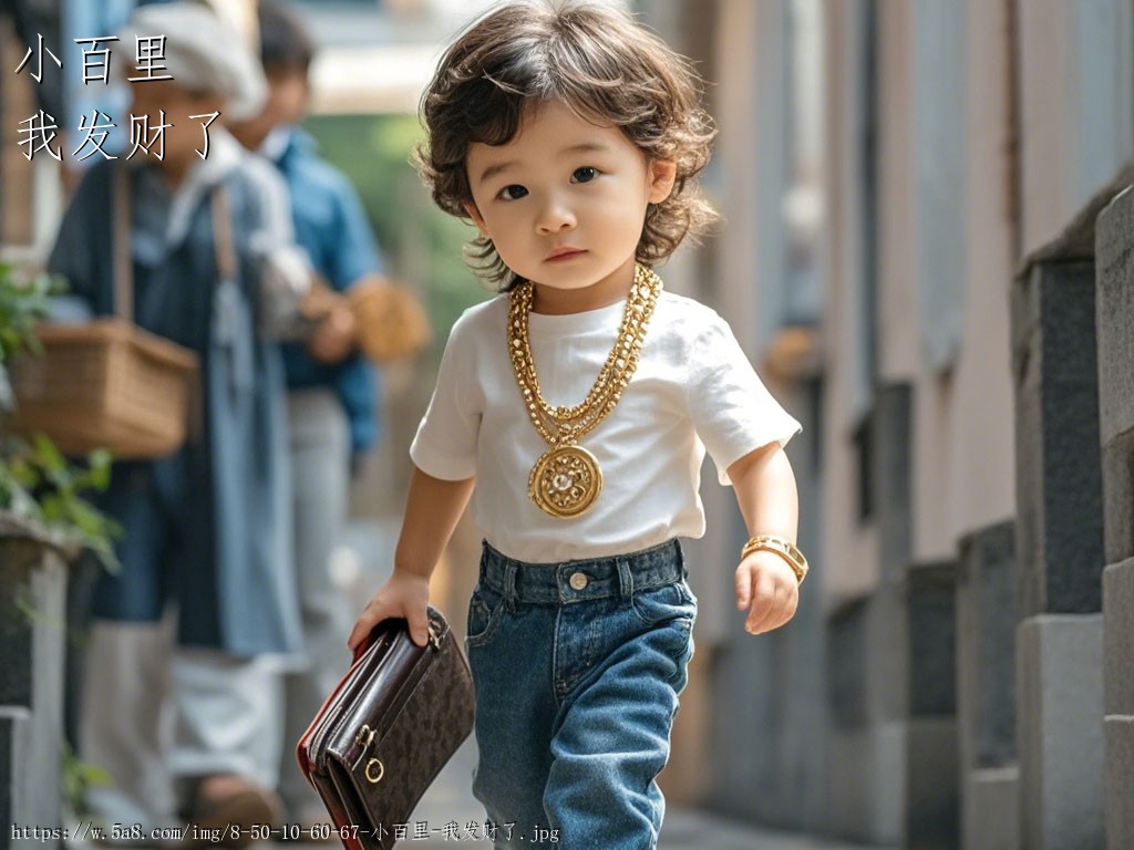 小百里我发财了搞笑图片